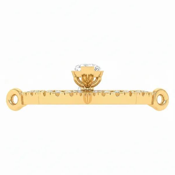 Pristine Cascade Diamond Pendant - View 4