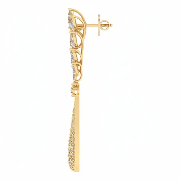 Cressida Waterfall Earrings - View 3