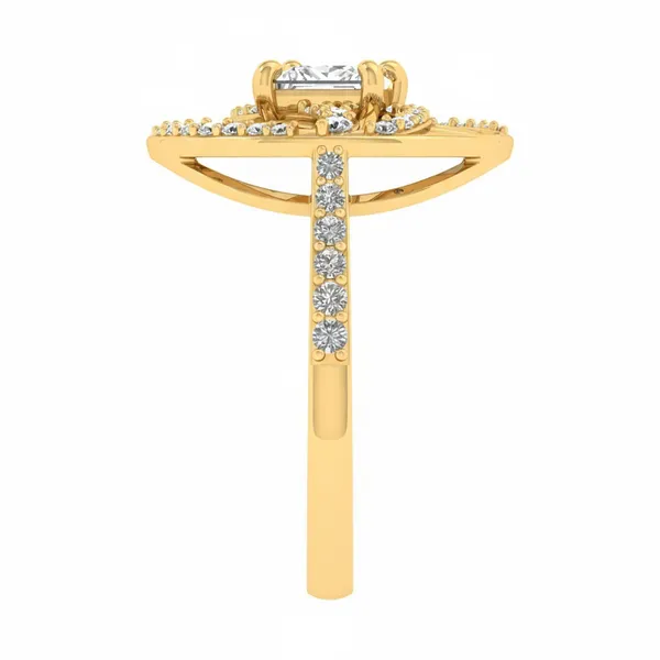 Stunning Accent Diamond Ring - View 4