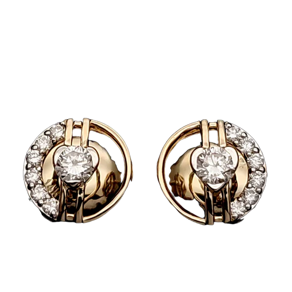 Timeless Whisper Diamond Earring & Mangalsutra Set - Laboratory-Grown Diamond Earring & Pendant Set