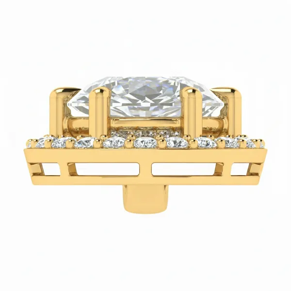 Refined Butterfly Diamond Pendant - View 4