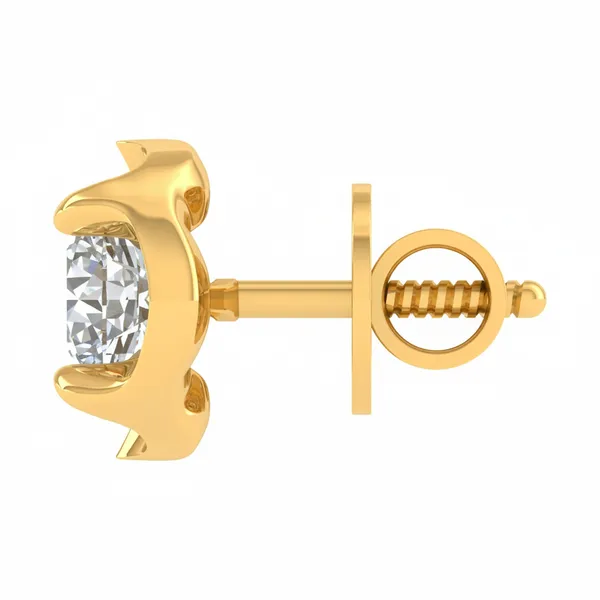 Callista Solitaire Studs - View 3