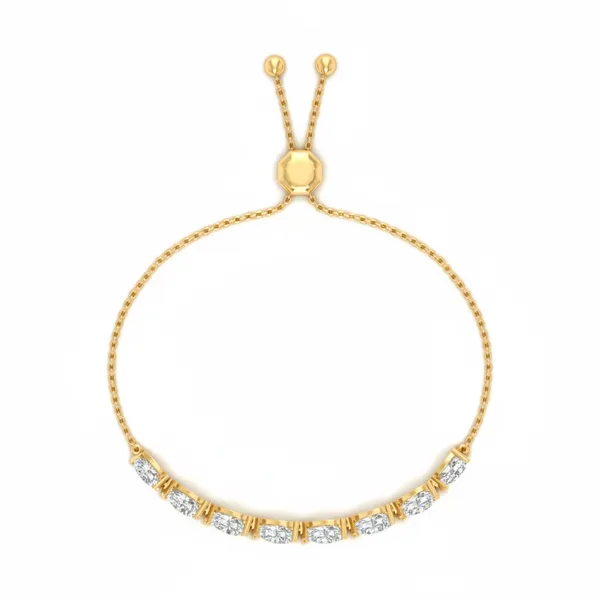 Imperial Accent Diamond Bracelet - View 3