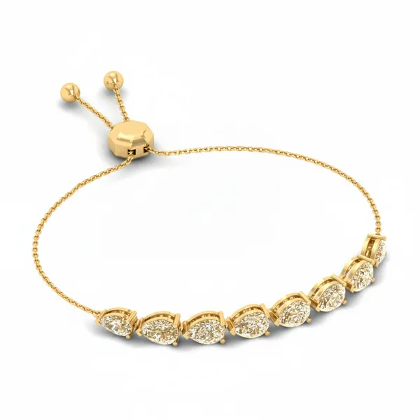 Imperial Accent Diamond Bracelet - Laboratory-Grown Diamond Ladies Bracelet