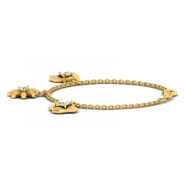 Luminous Sunset Diamond Bracelet - View 2