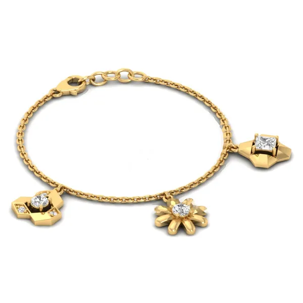 Luminous Sunset Diamond Bracelet - View 4