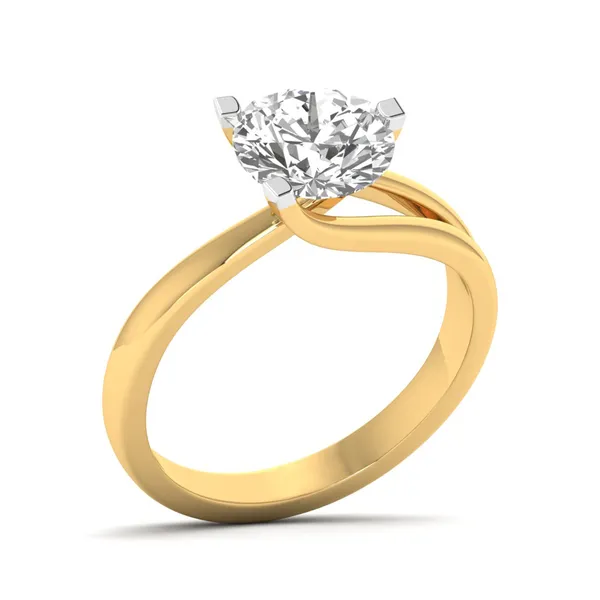 Serene Dome Diamond Ring - Laboratory-Grown Diamond Ladies Ring