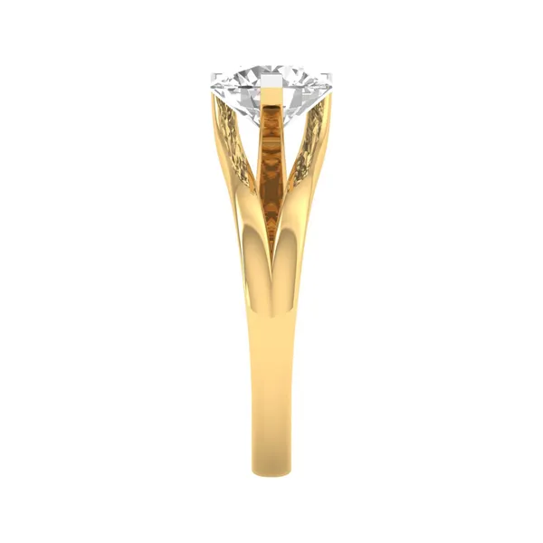 Serene Dome Diamond Ring - View 4