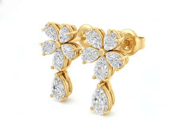 The Maharani Constellation Bouquet Earrings - View 4
