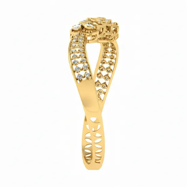 Classic Radiance Diamond Bangle - View 4