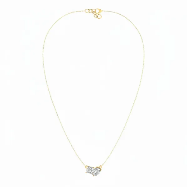 Sublime Sunrise Diamond Necklace - Laboratory-Grown Diamond Necklace