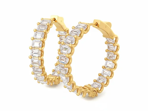 Meridian Swing Earrings - Laboratory-Grown Diamond Earrings