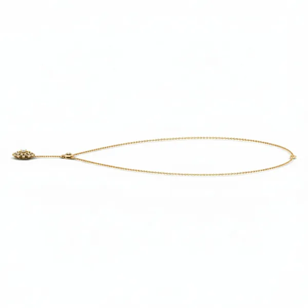 Vivid Channel Diamond Necklace - View 2