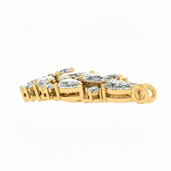 Striking Modern Diamond Mangalsutra - View 3