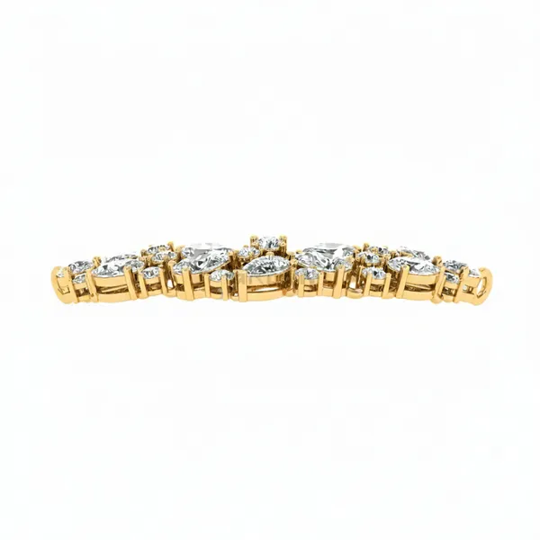 Striking Modern Diamond Mangalsutra - View 4