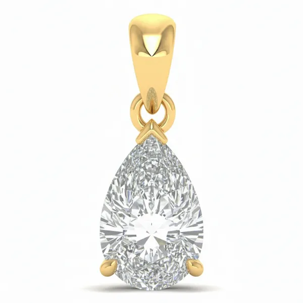 Stunning Cascade Diamond Pendant - Laboratory-Grown Diamond Pendant