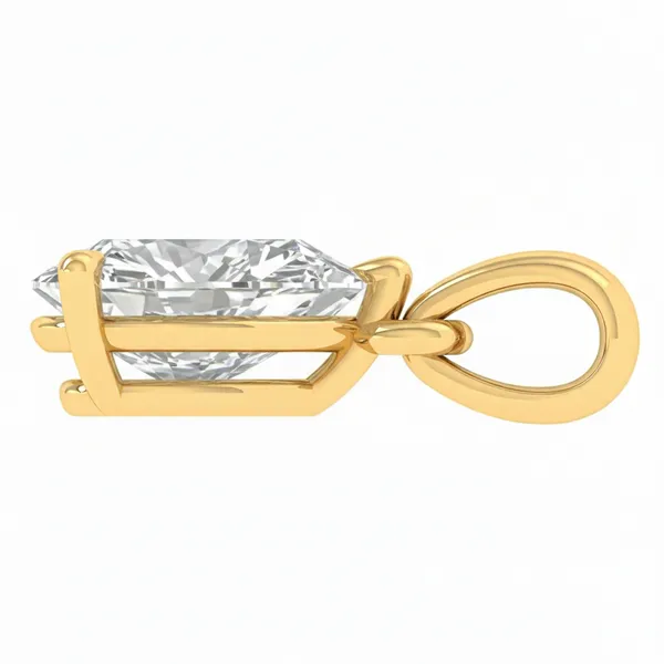 Stunning Cascade Diamond Pendant - View 3