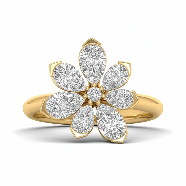 Ravishing Tiara Diamond Ring - View 2