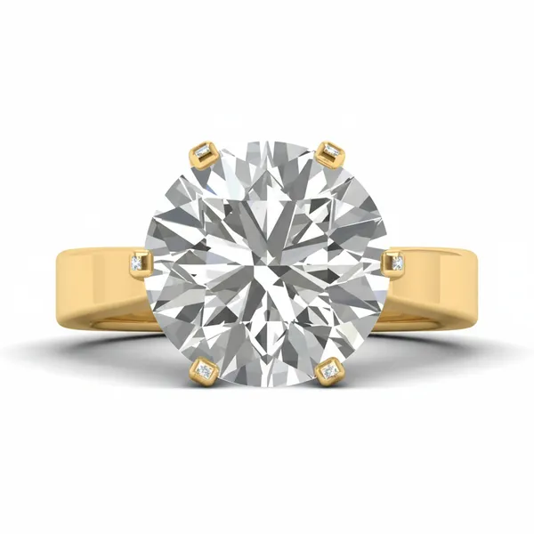 Vivid Infinity Diamond Ring - View 2