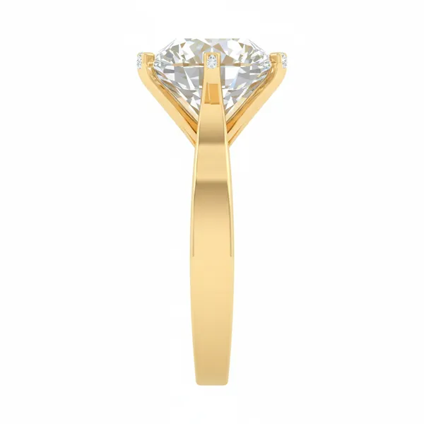 Vivid Infinity Diamond Ring - View 4