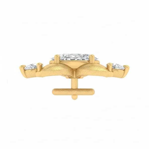Alluring Aurora Diamond Nosepin - View 3