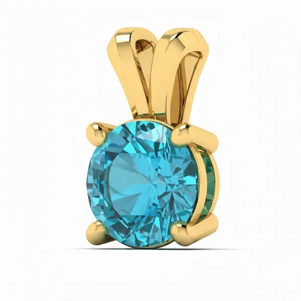 Harmonious Celtic Diamond Pendant - View 2