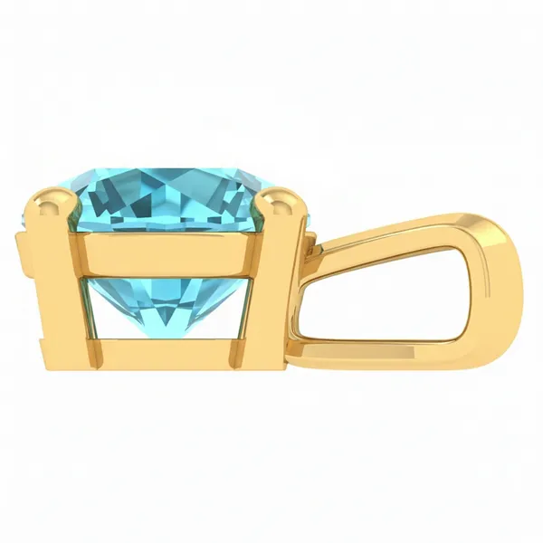 Harmonious Celtic Diamond Pendant - View 3