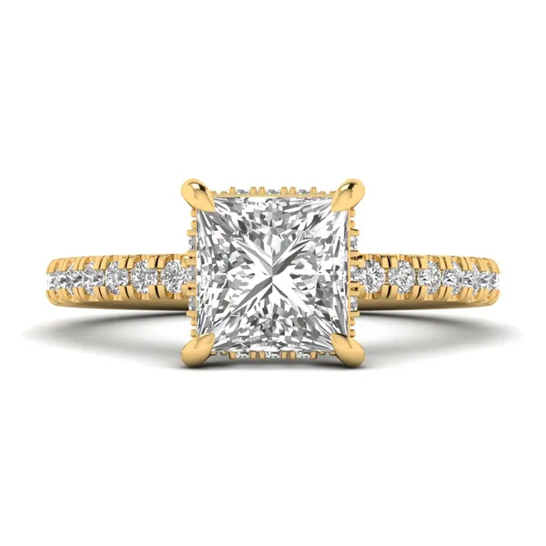 Elegant Vintage Diamond Ring - View 2