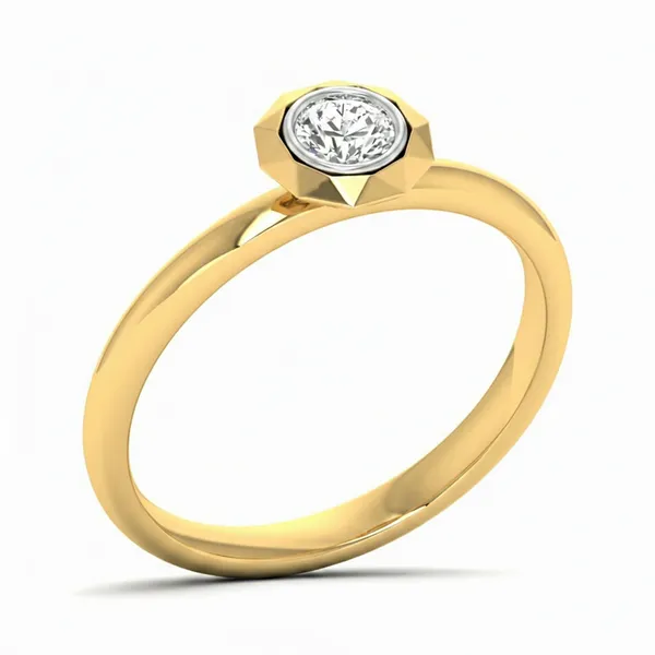 Harmonious Brilliance Diamond Ring - Laboratory-Grown Diamond Ladies Ring