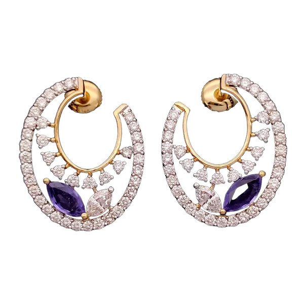 Charming Dawn Diamond Earrings MNER1427