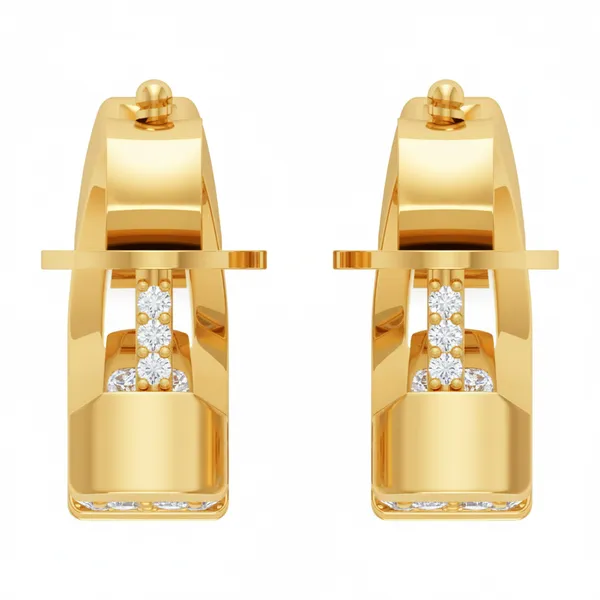 The Maëlys Knot Bouquet Earrings - View 4