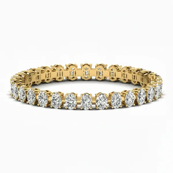 Brilliant Celtic Diamond Bangle - Laboratory-Grown Diamond Bangle
