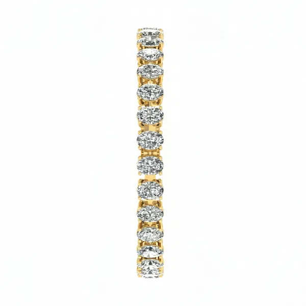 Brilliant Celtic Diamond Bangle - View 4
