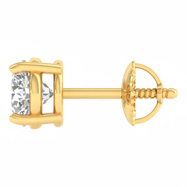 The Hesper Crown Diamond Studs - View 3