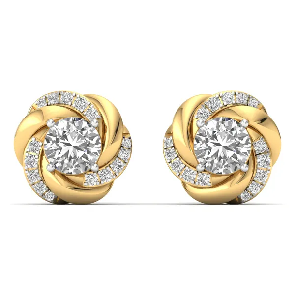 Iberia Pendant Earrings - Laboratory-Grown Diamond Earrings