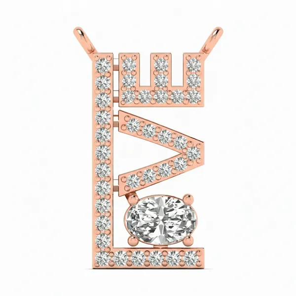 Sublime Paisley Diamond Pendant - Laboratory-Grown Diamond Pendant