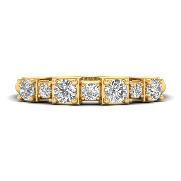 Serene Crown Diamond Ring - View 2