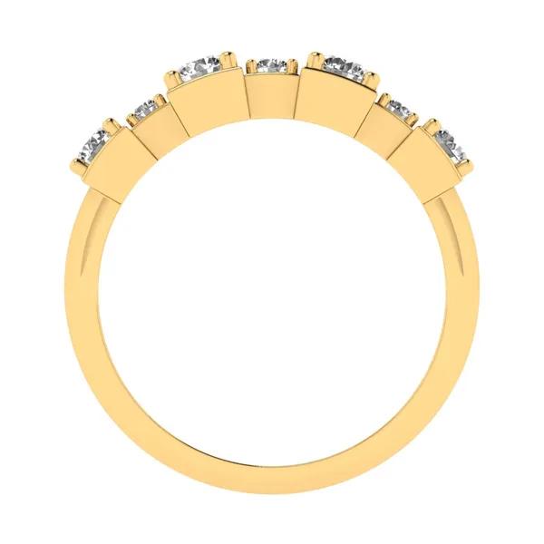 Serene Crown Diamond Ring - View 3