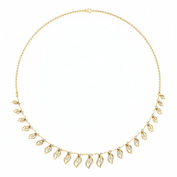 Radiance Princess Diamond Necklace - Laboratory-Grown Diamond Necklace