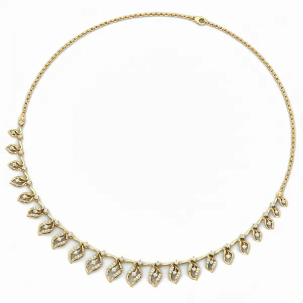 Radiance Princess Diamond Necklace - View 3
