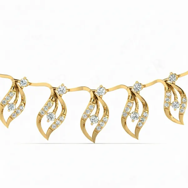 Radiance Princess Diamond Necklace - View 4