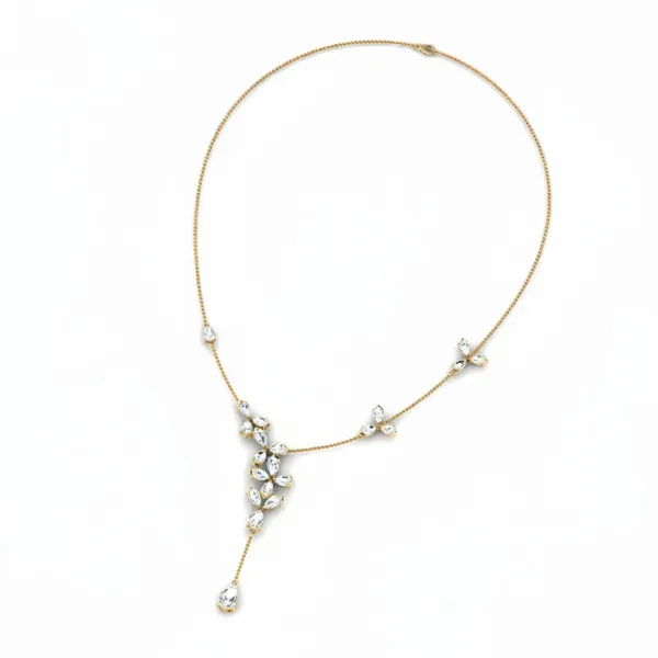 Precious Moonbeam Diamond Necklace - View 3