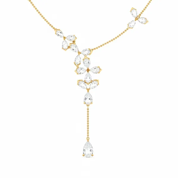 Precious Moonbeam Diamond Necklace - View 4