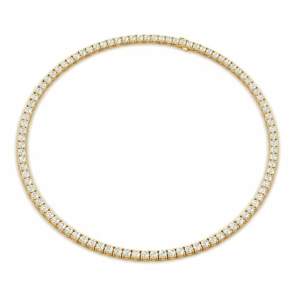 Alluring Celestial Diamond Necklace - View 2