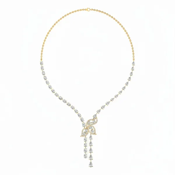 Dazzling Stardust Diamond Necklace - Laboratory-Grown Diamond Necklace