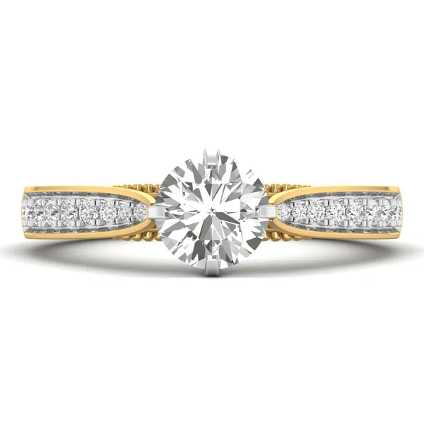 Chic Dome Diamond Ring - View 2