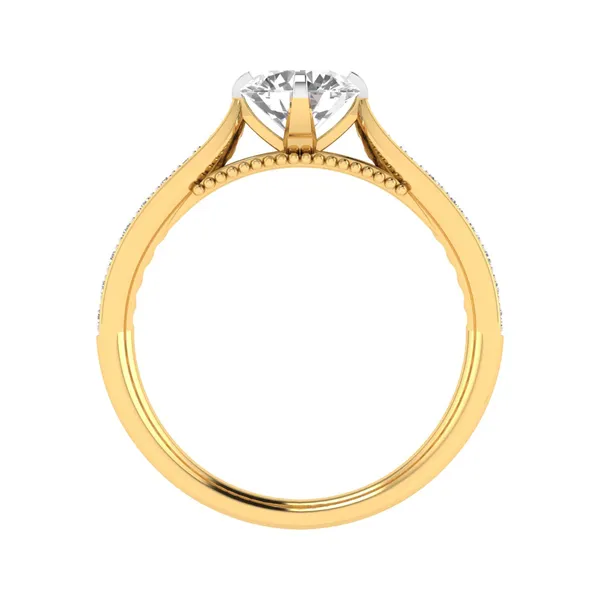 Chic Dome Diamond Ring - View 3
