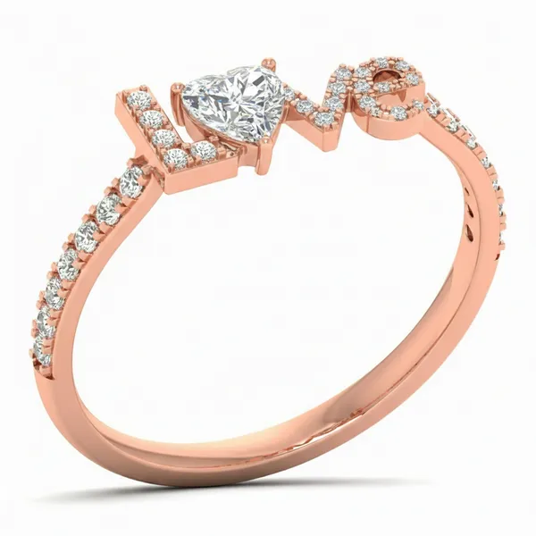 Imperial Celtic Diamond Ring - Laboratory-Grown Diamond Ladies Ring