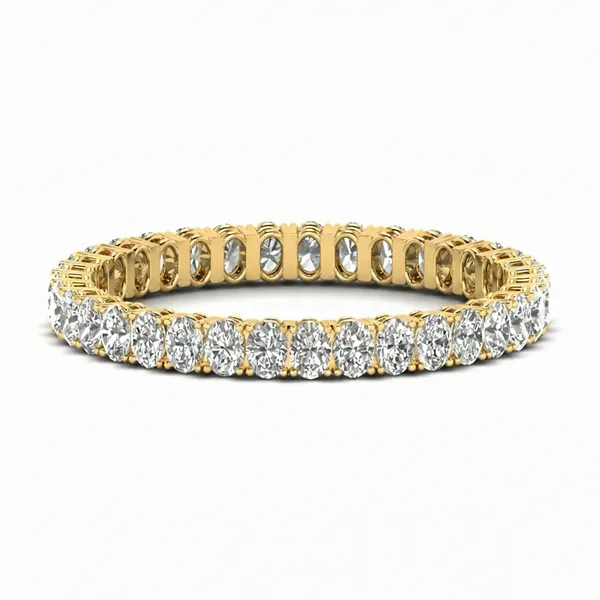 Splendid Classic Diamond Bangle - Laboratory-Grown Diamond Bangle