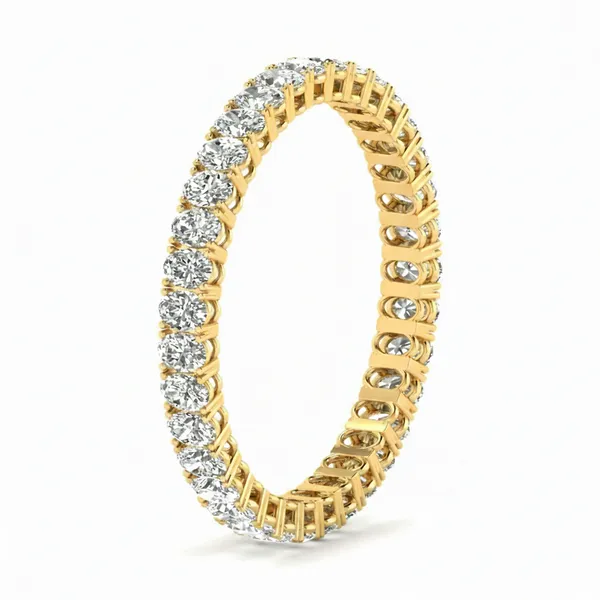 Splendid Classic Diamond Bangle - View 2